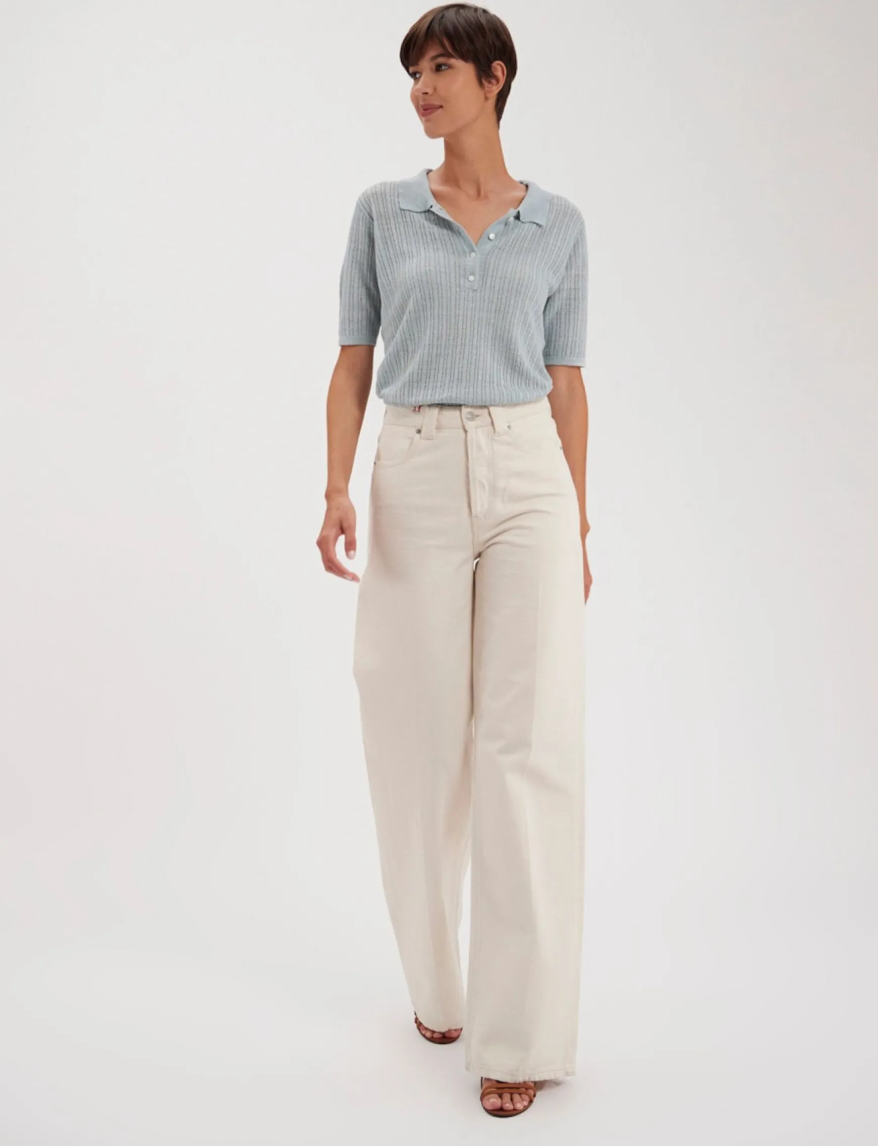 Mara ecru jeans x Notify