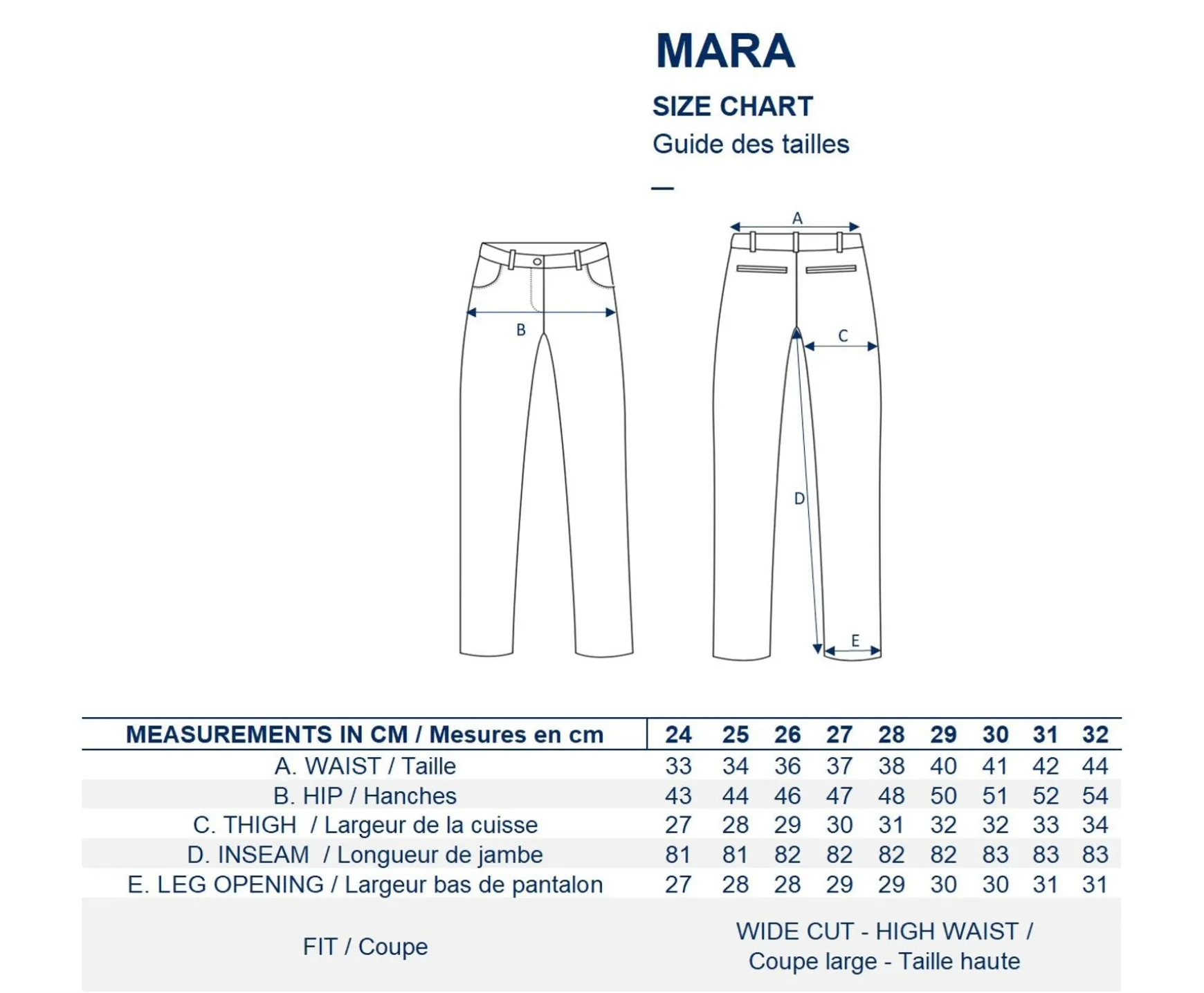 Mara ecru jeans x Notify