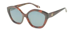 Marbled red Marilyn sunglasses