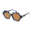 Marion blue tortoiseshell sunglasses