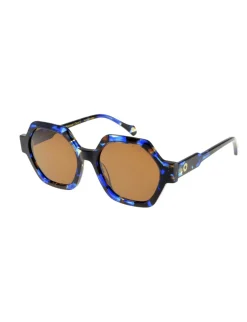 Marion blue tortoiseshell sunglasses