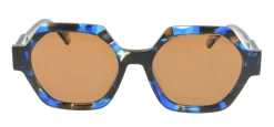 Marion blue tortoiseshell sunglasses