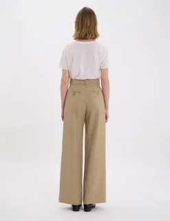 Marlène beige trousers