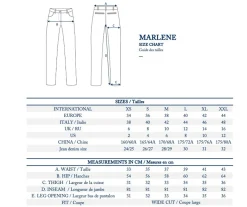 Marlène trousers in raspberry linen