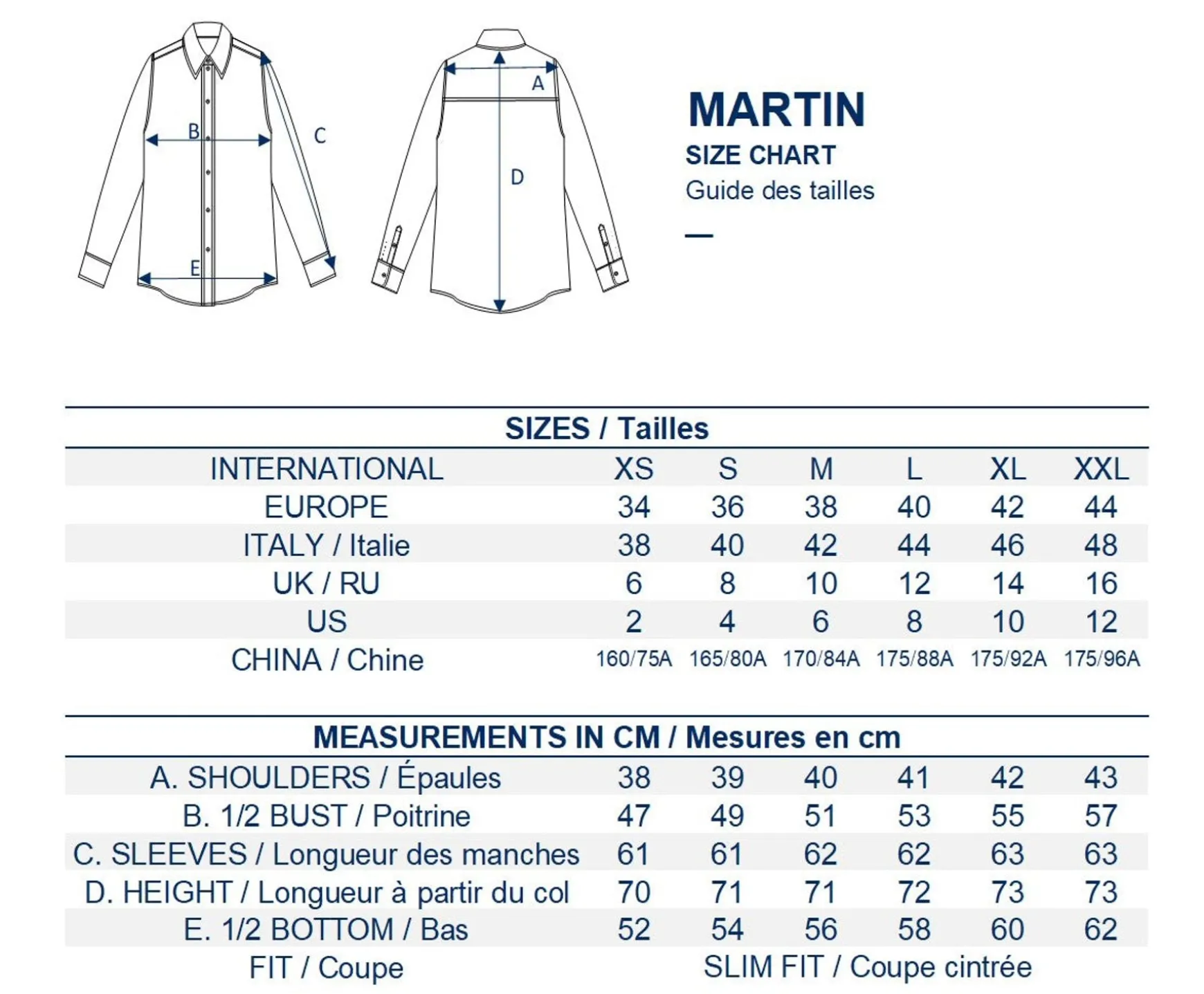 Martin white cotton shirt