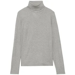 Matthieu grey turtleneck T-shirt