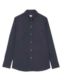 Maureen navy cotton shirt
