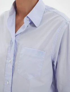 Maureen sky blue shirt