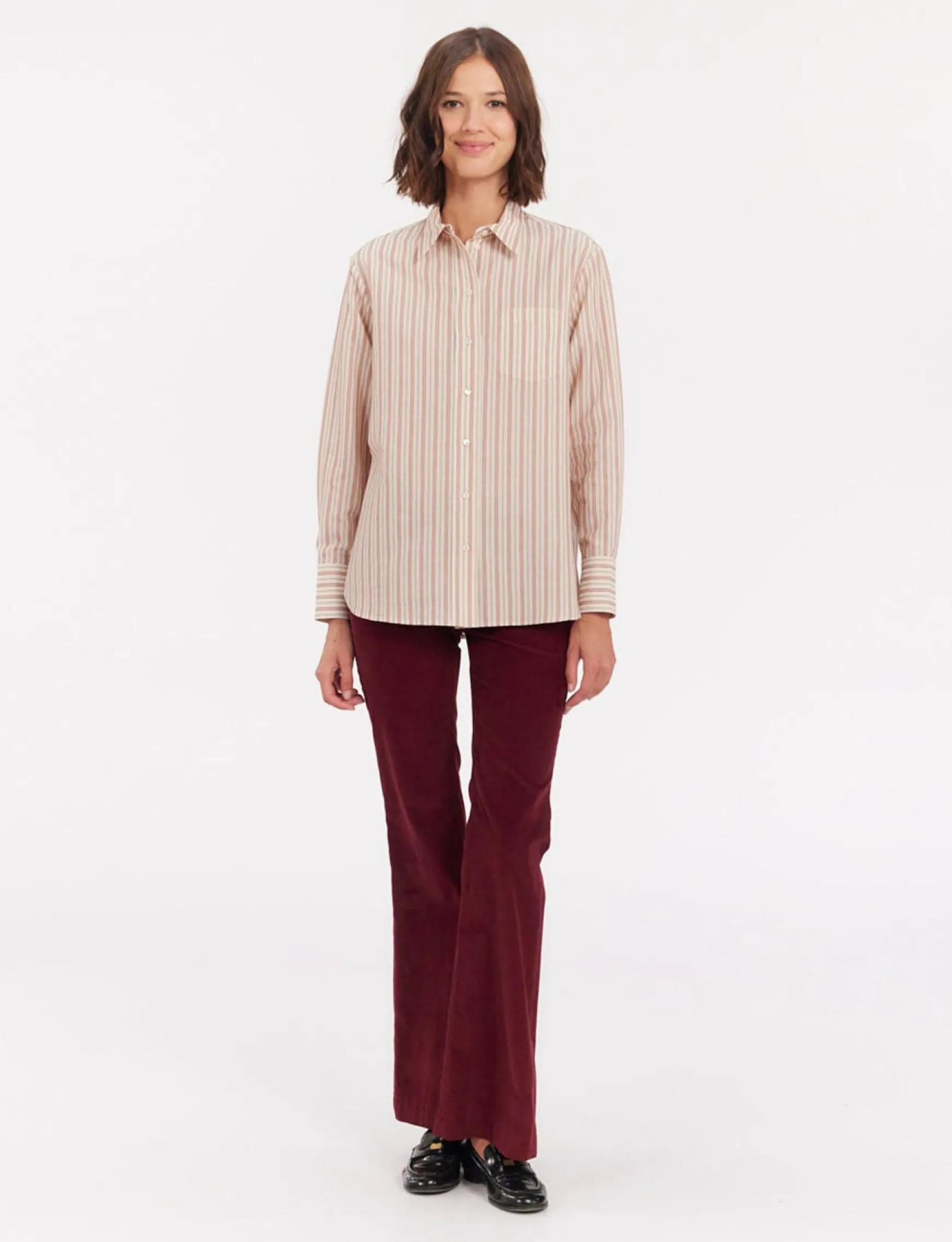 Maureen striped shirt