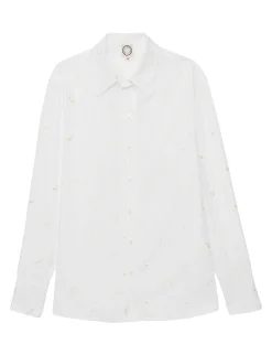 Maureen white shirt with embroidery