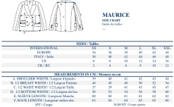 Maurice ecru striped jacket