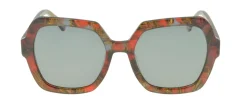 Monica red sunglasses