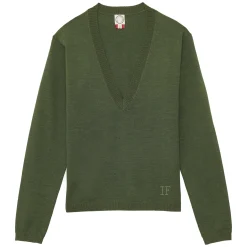 Morgana fine knit jumper, khaki
