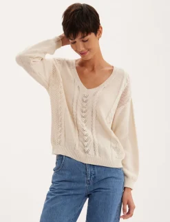 Natanya ecru jumper