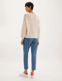 Natanya ecru jumper
