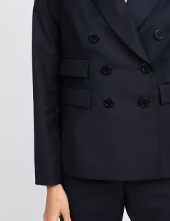 Navy blue Maurice wool jacket NO LONGER USED