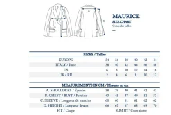 Navy blue Maurice wool jacket NO LONGER USED