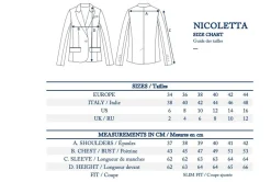 Nicoletta navy blue jacket
