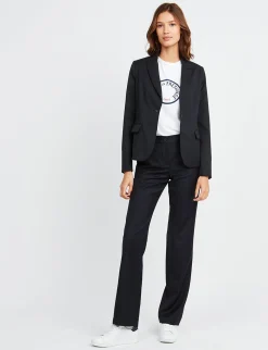 Nicoletta navy blue jacket no longer in use