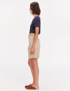 Odette beige shorts