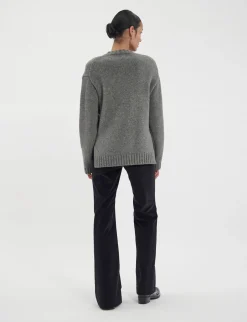 Paulin jumper in grey wool