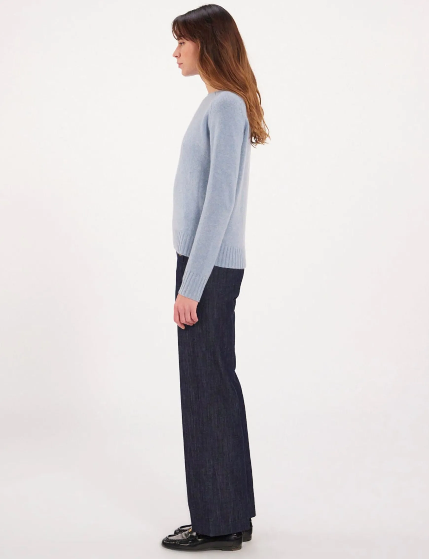 PULLOVER RD COLLAR HAMMER SLEEVES