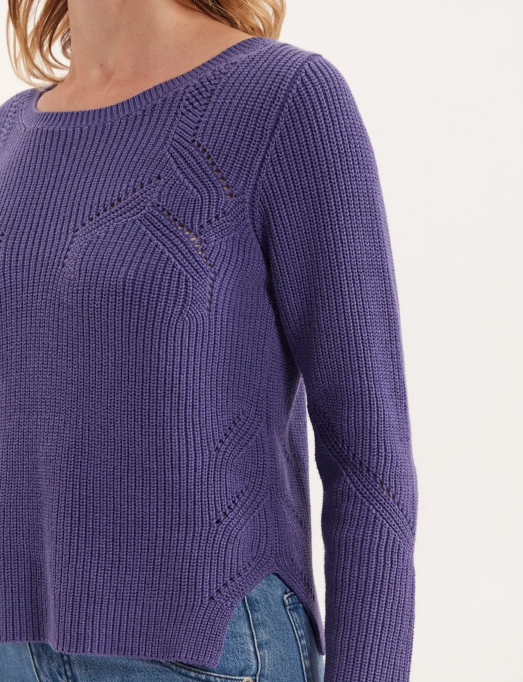 Purple Agathe jumper