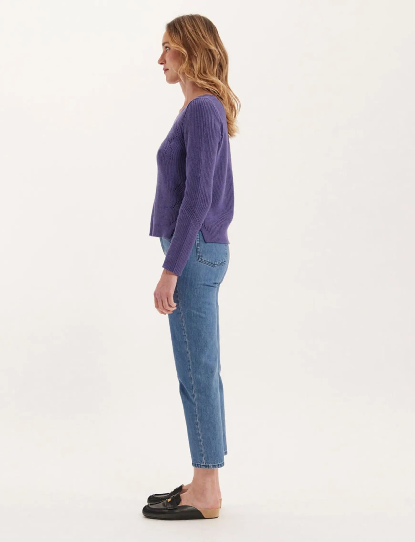 Purple Agathe jumper