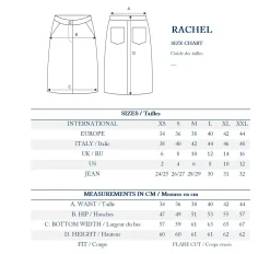 Rachel denim skirt