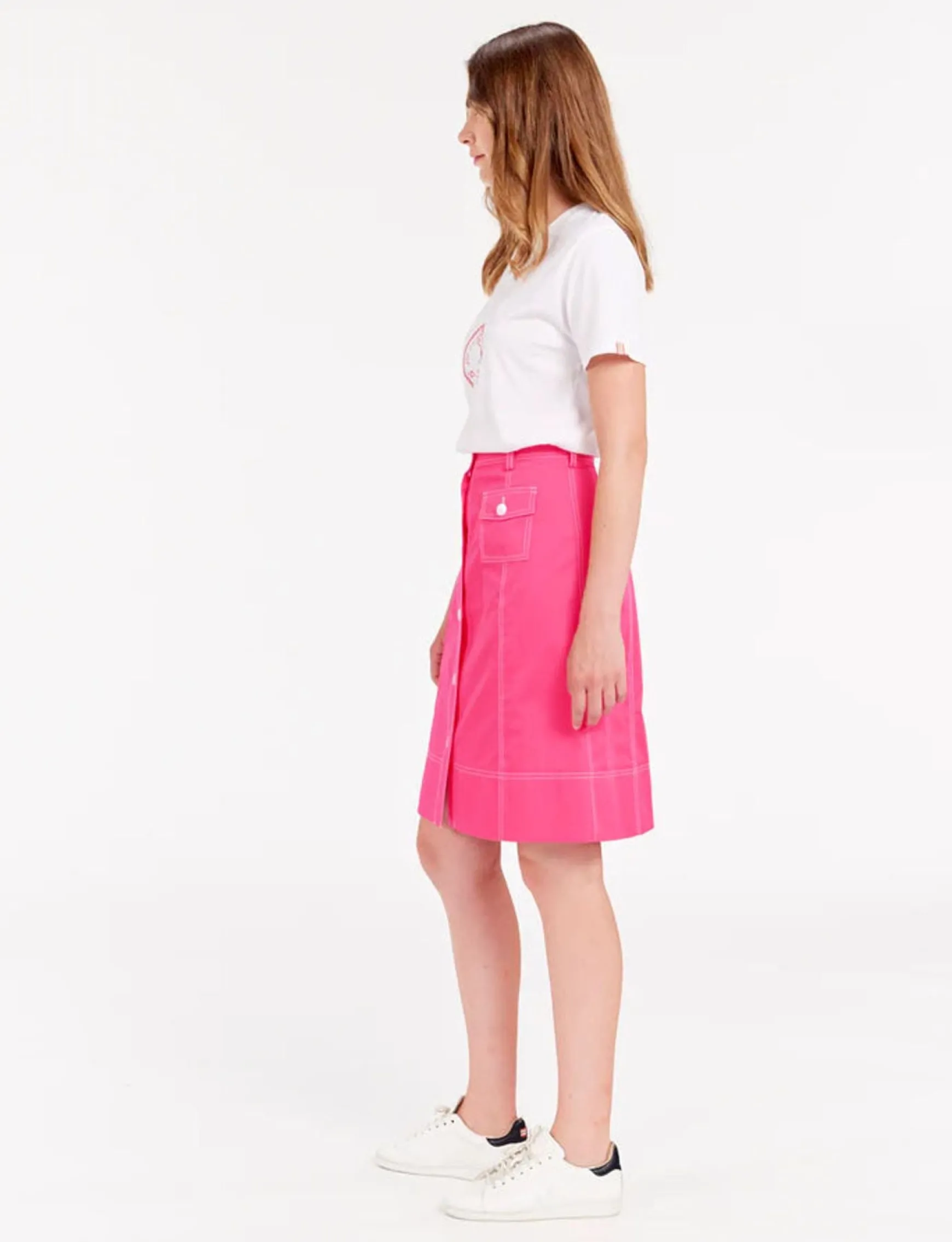 Rachel pink skirt
