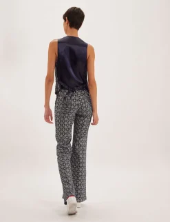 Robinson blue and white waistcoat