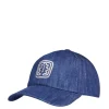 Roma blue denim cap
