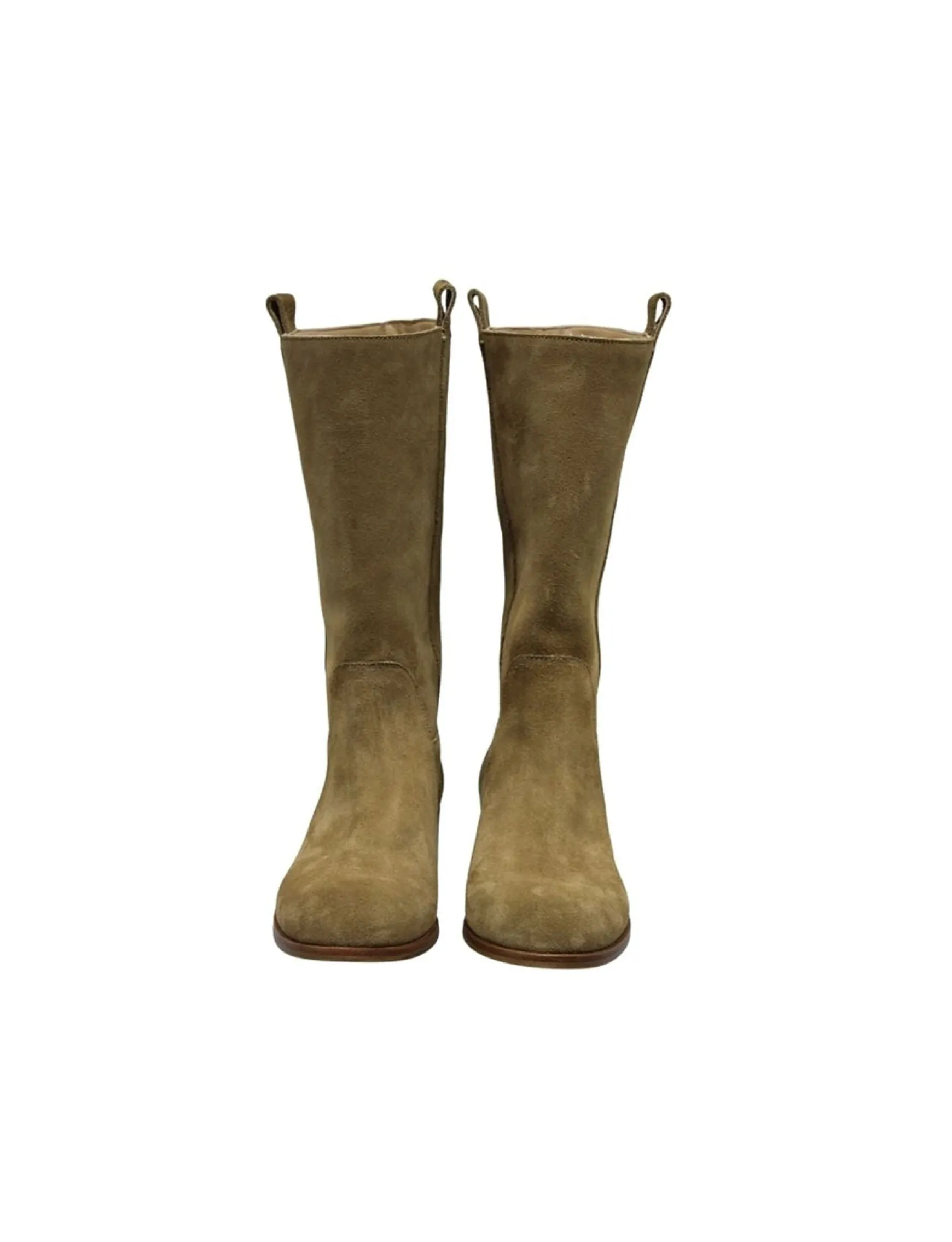 Sable suede boots