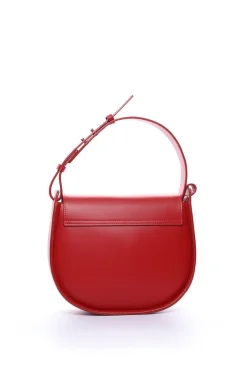 Senda red leather bag