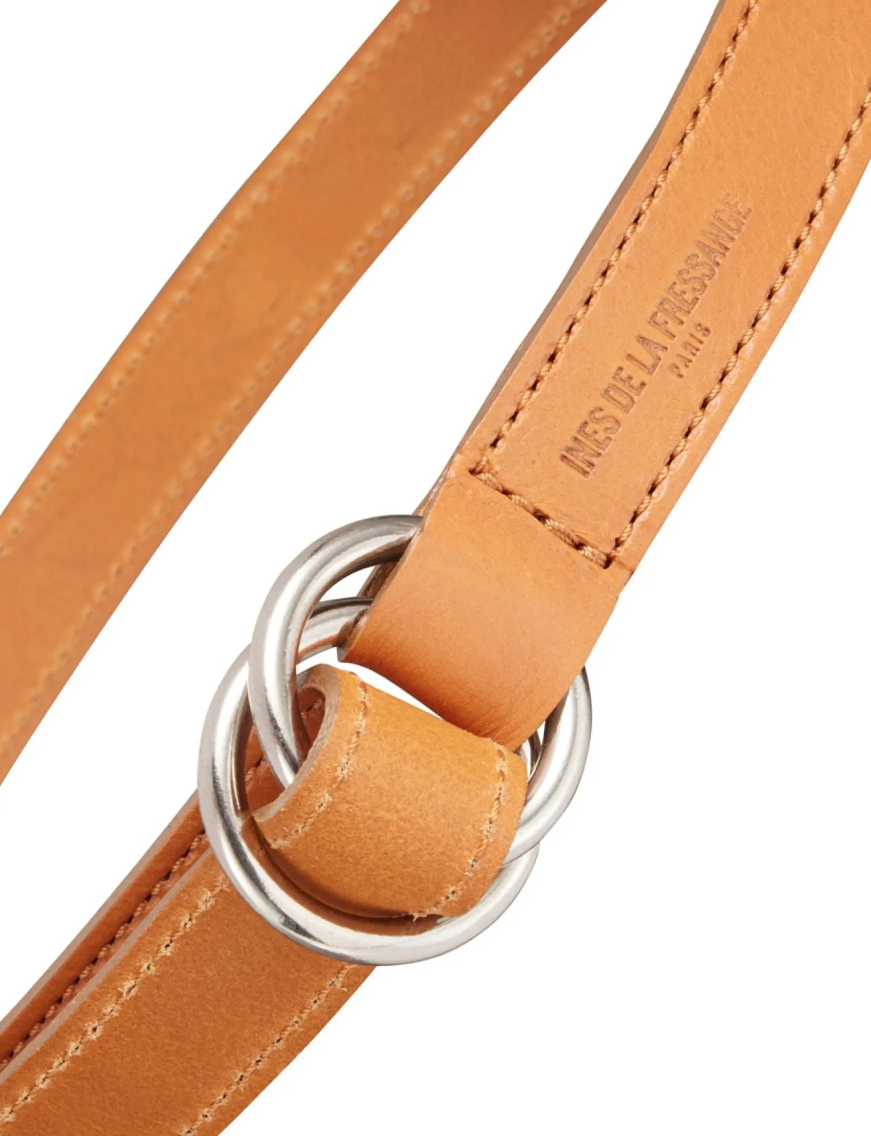 Sidonie natural leather belt
