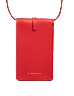 Smartphone bag Léonore red