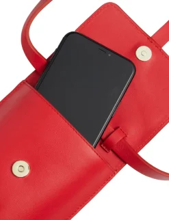 Smartphone bag Léonore red