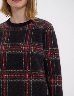 Ulysse black jacquard jumper