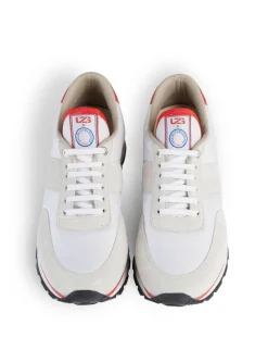 Unisex ecru UZS x Ines trainers