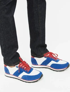 UZS x Ines Unisex blue trainers