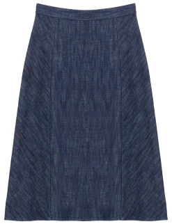 Viveka jean skirt