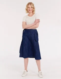 Viveka jean skirt